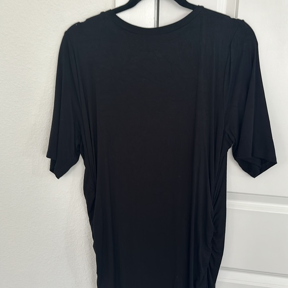 Ruched side maternity dress - Picture 4 of 4